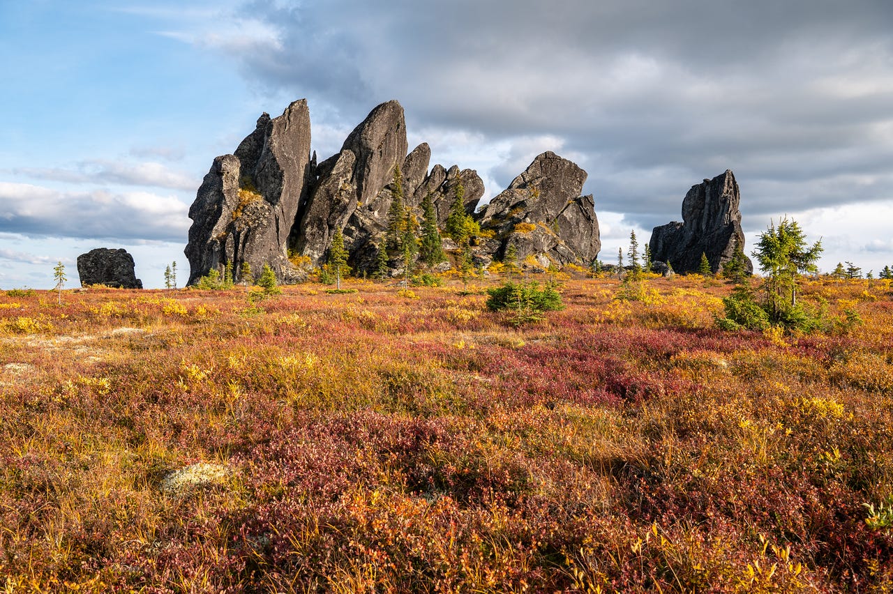 Impromptu Evening at Granite Tors