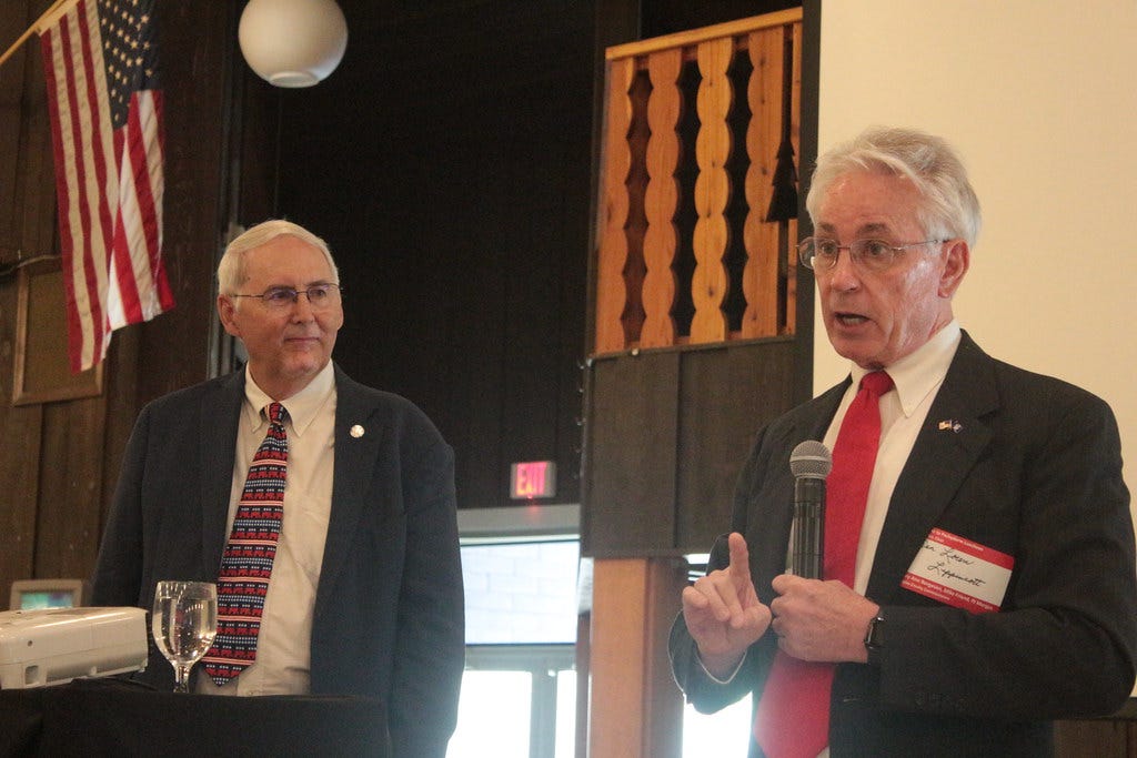 Loren Lippincott and Rob Clements speak on the Filibuster, Budget Balancing, and Theatrics in the Legislature Loren Lippincott and Rob Clements speak on the Filibuster, Budget Balancing, and Theatrics in the Legislature