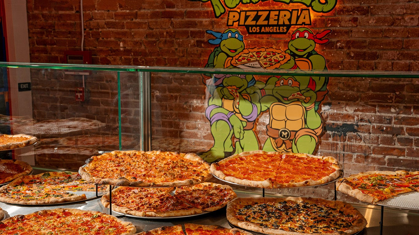 Paramount Brings 'Teenage Mutant Ninja Turtles' Pizzeria To L.A.