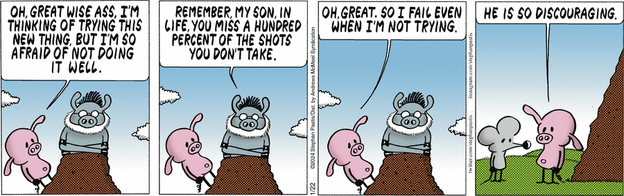 Pearls Before Swine Comic Strip for January 22, 2024 