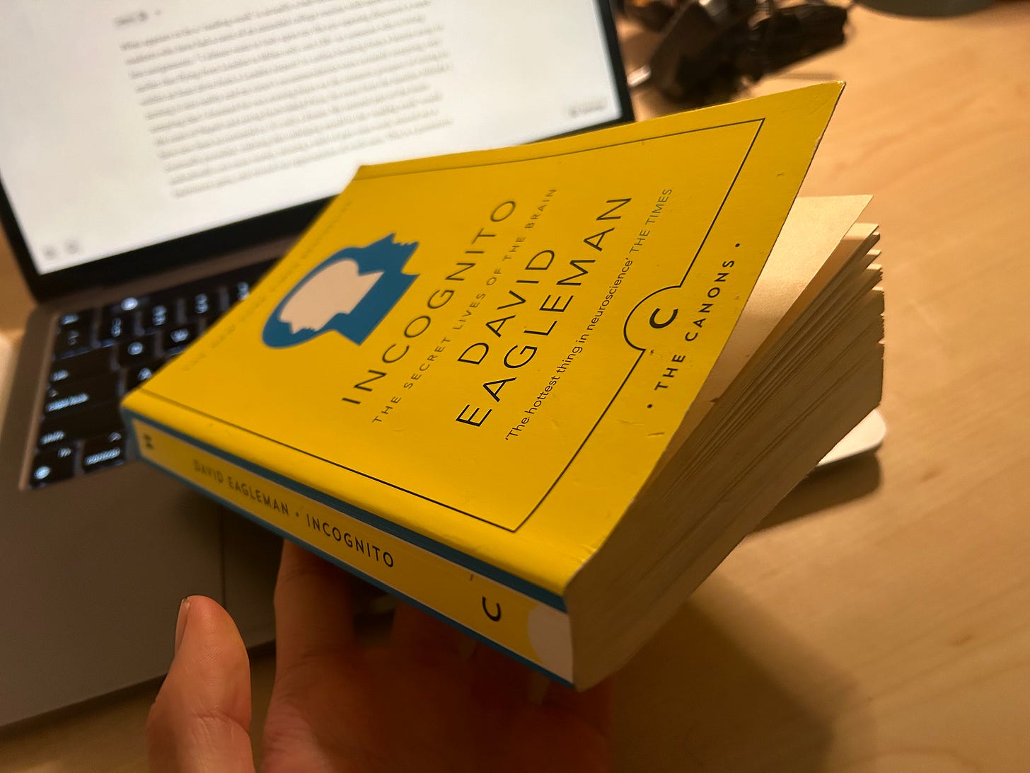 Thoughts on David Eagleman's Incognito - Dikmo’s Substack
