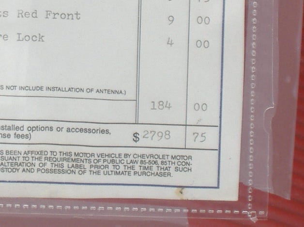 Somehow I doubt you could pay the owner of the car this much and buy it. Somehow I doubt you could pay the owner of the car this much and buy it.