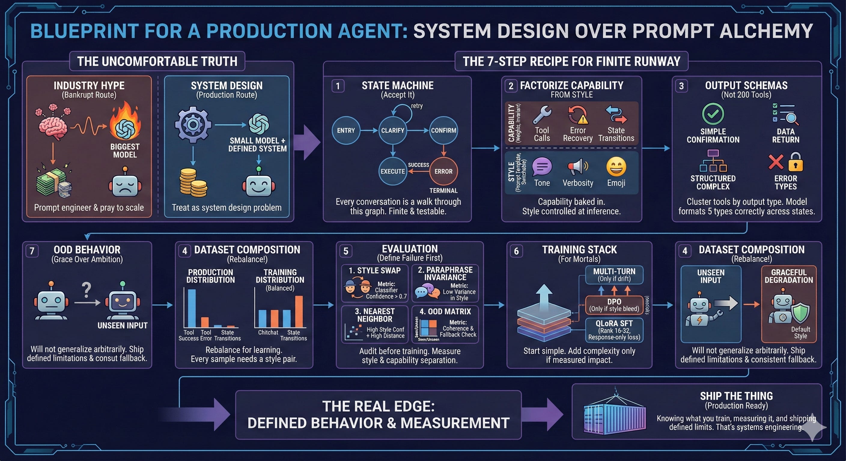 How to Design a Conversational Agent and Not Go Bankrupt