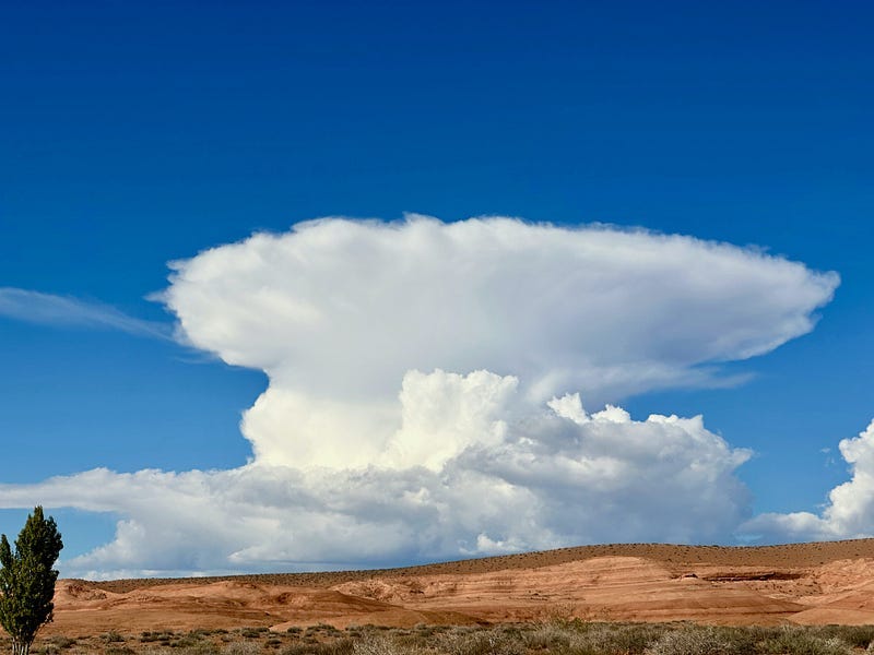 A Thunderhead cloud.