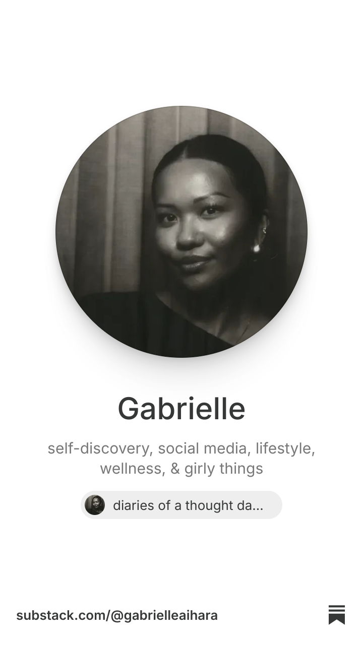 Gabrielle | Substack