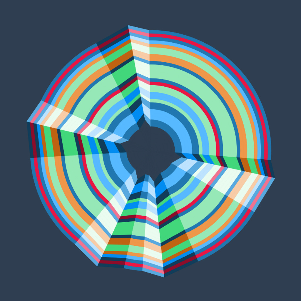 Folded Circle #9 Folded Circle #9