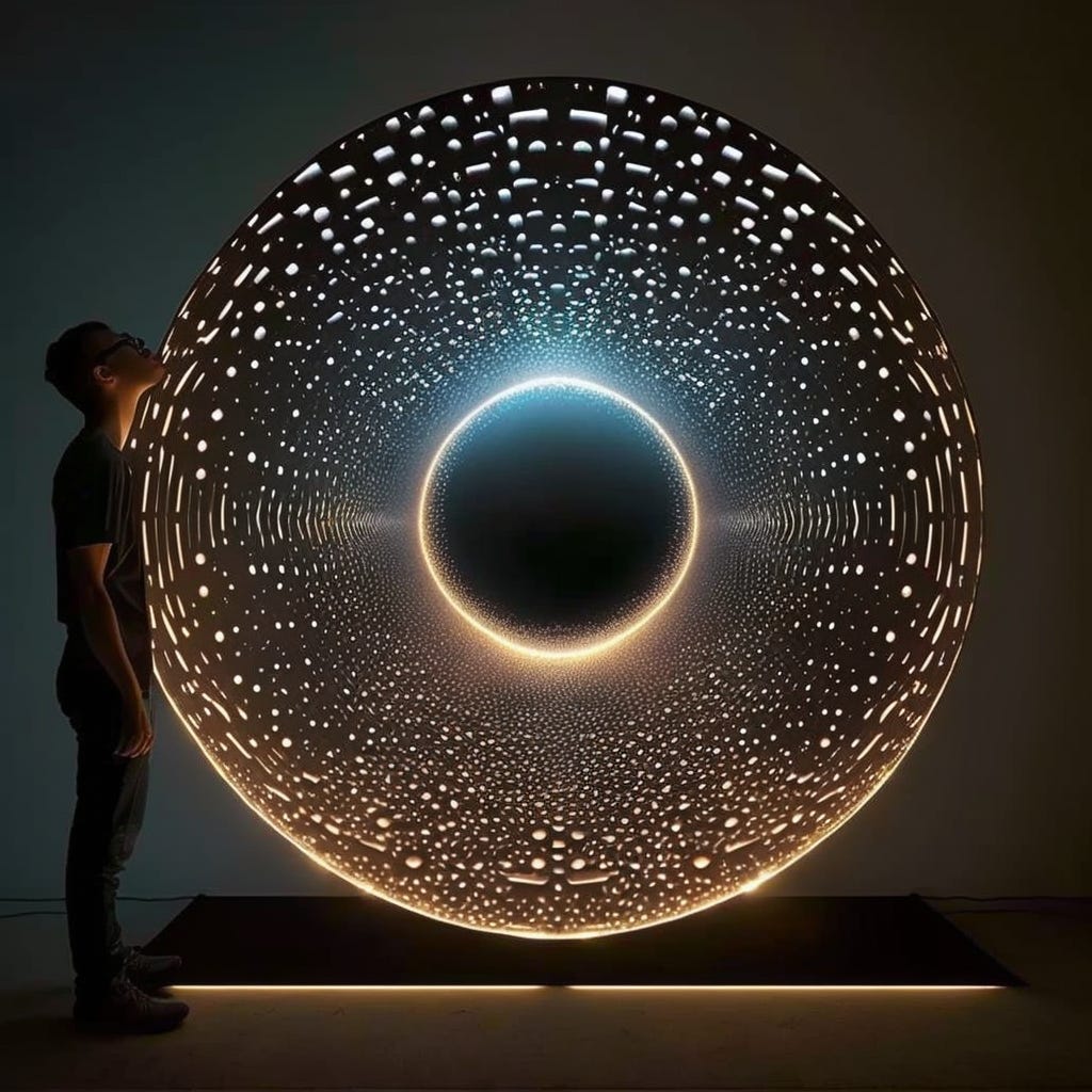 cool infinity mirror design