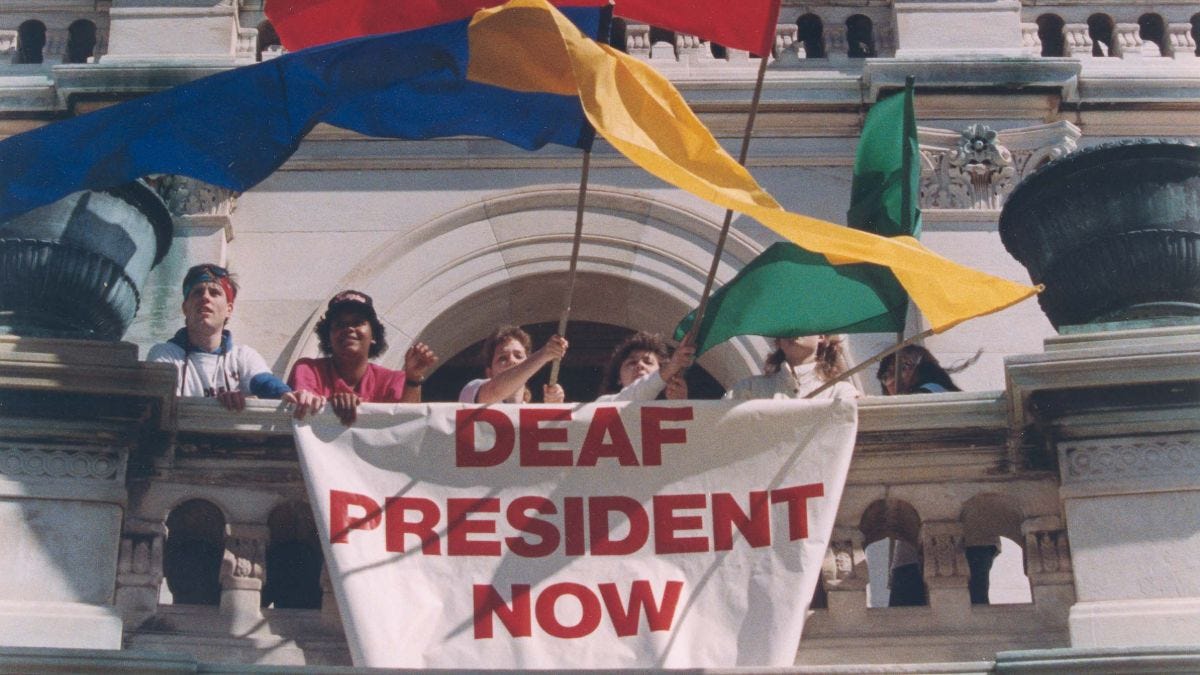 Deaf President Now | Gallaudet University