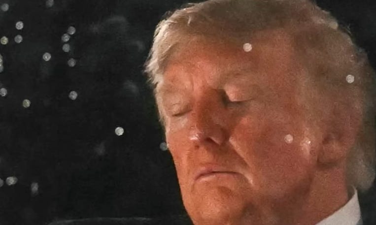 Declining Trump Caught Sleeping During 4th Of July Fireworks Declining Trump Caught Sleeping During 4th Of July Fireworks