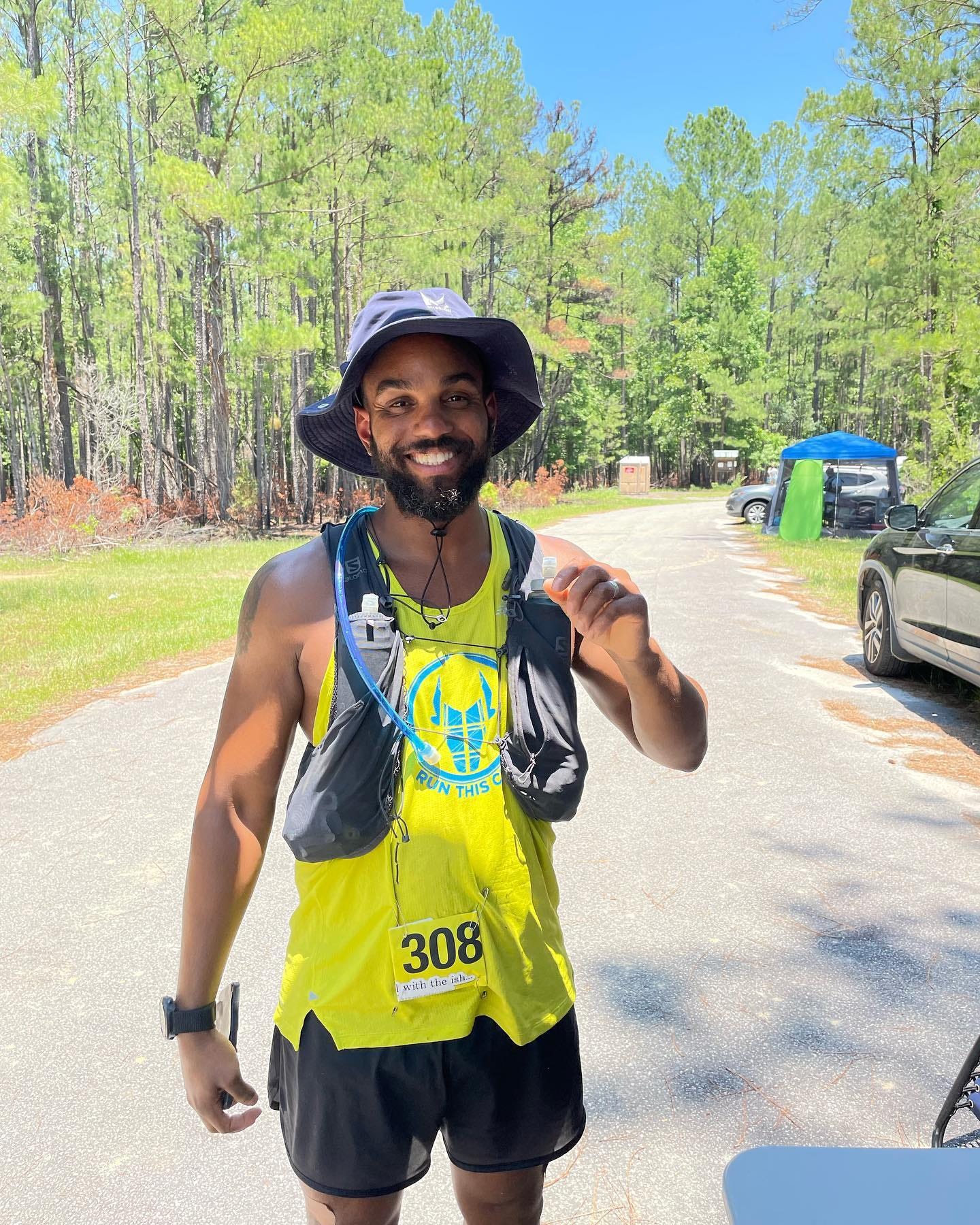 May be an image of 1 person, standing and outdoors