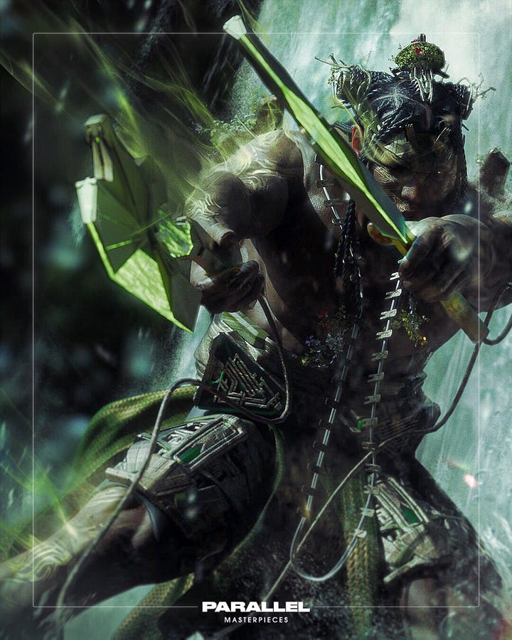 Earthen Elite Cards, Primea Conduit and Dauntless Axeman