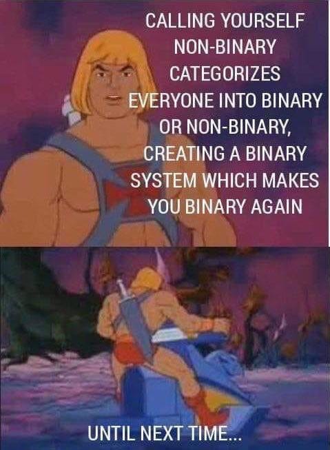 He-Man Non-Binary Joke He-Man Non-Binary Joke