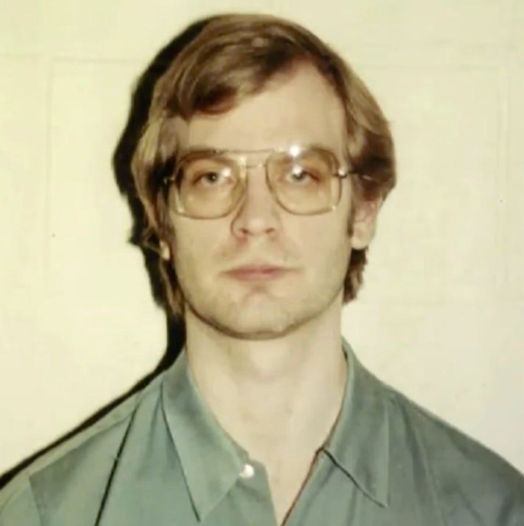 Dahmer's actual glasses were available to purchase for $150,000 from Taylor James, a Canadian-based Dahmer enthusiast.