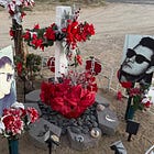 Remembering the Dead at Christmas on the Roads of the Mojave Desert