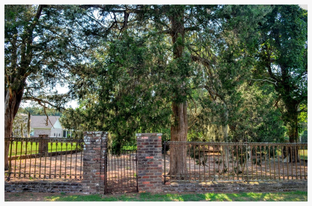 Old Augusta Cemetery gate, Montgomery, Montgomery County, Alabama