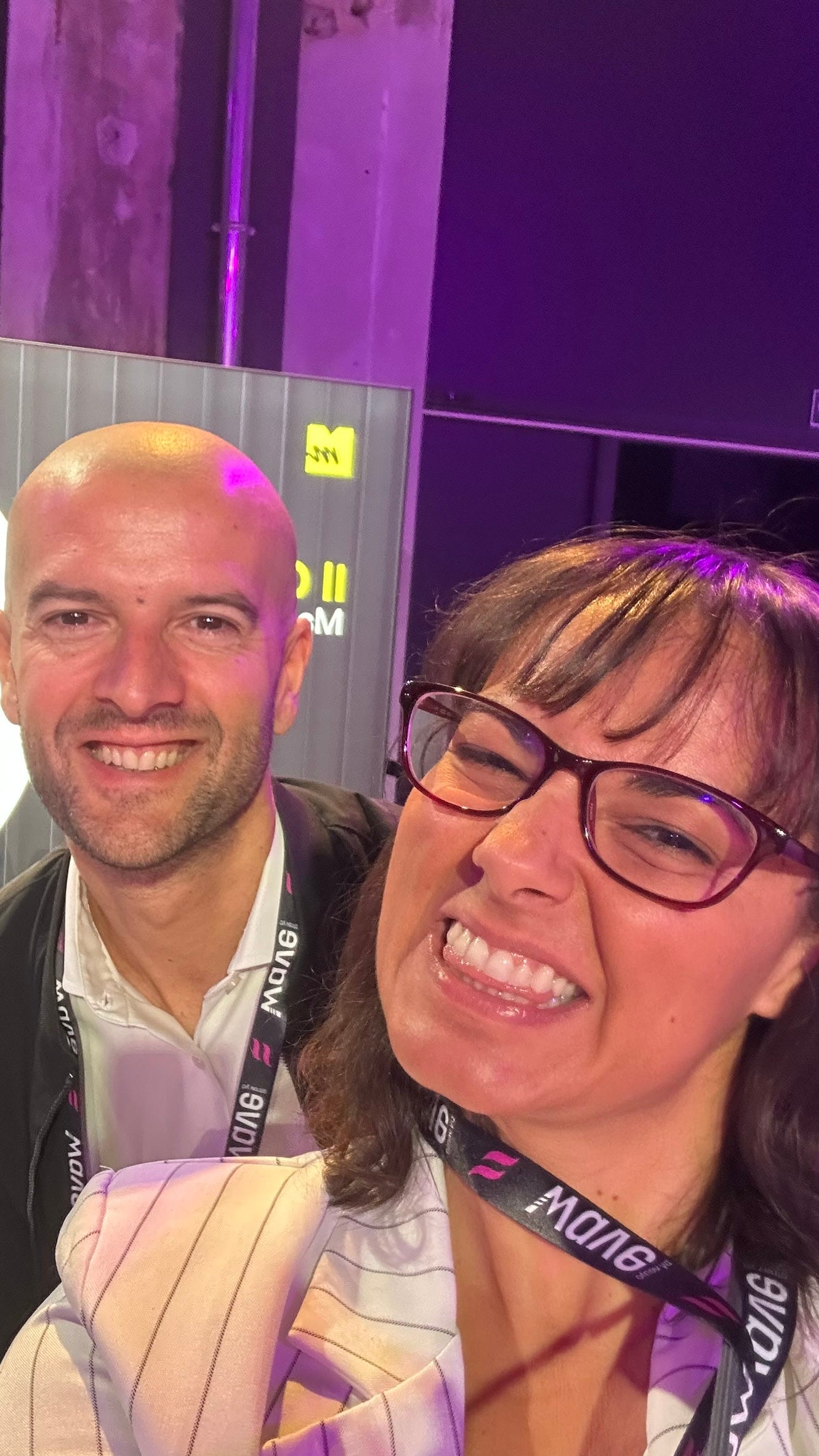 Una foto di Elisa e Mario Moroni