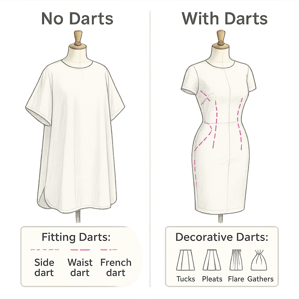 The Hidden Heroes of Fashion: How Darts Shape Everything You Wear The Hidden Heroes of Fashion: How Darts Shape Everything You Wear