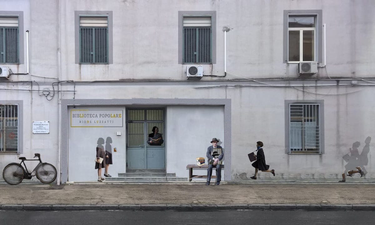 New Elena Ferrante-inspired street art to be unveiled in Naples | Naples  holidays | The Guardian