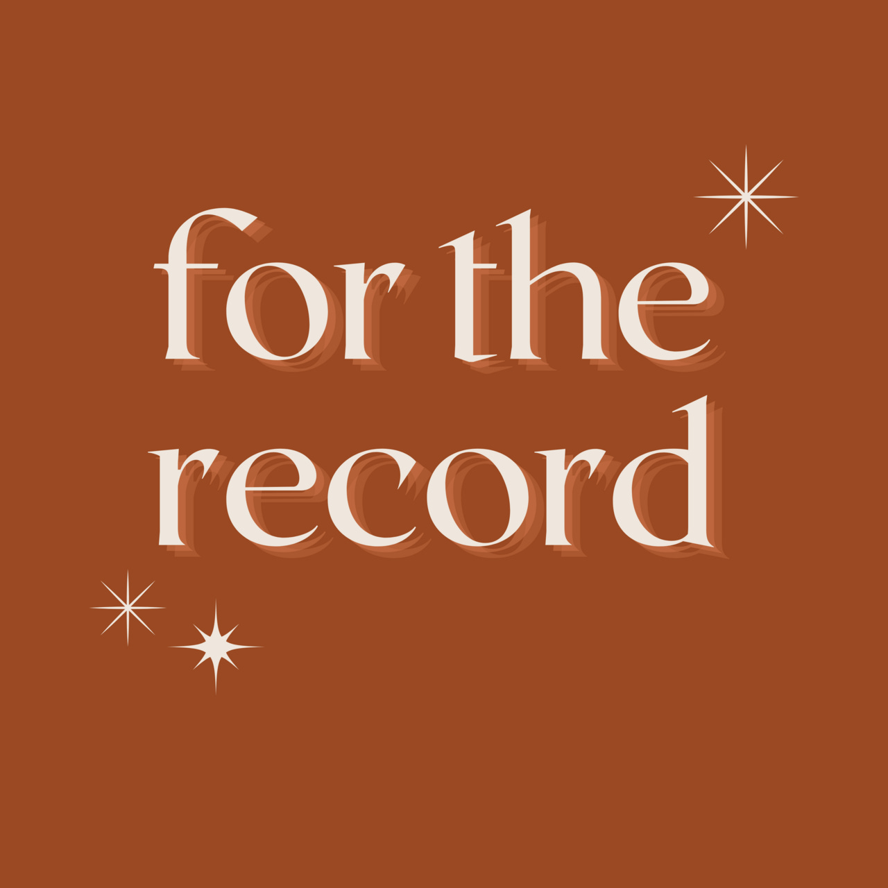 Just For The Record logo