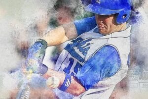 Baseball player strikesout. Pixabay