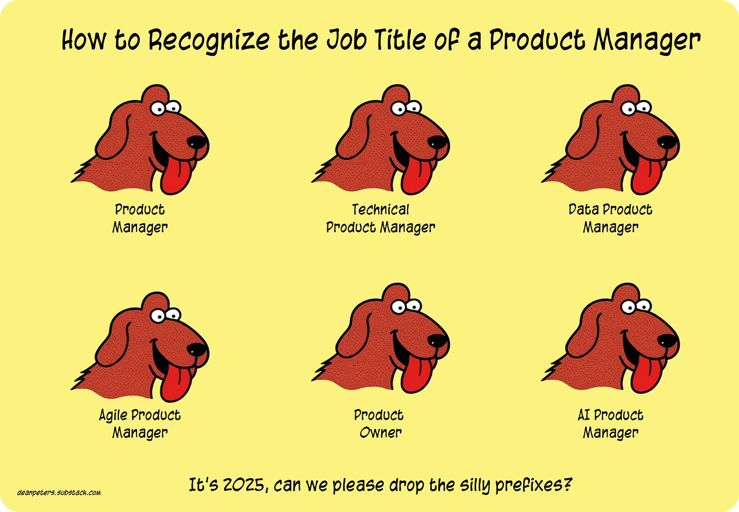 Collect them all! Each one attends the same meetings