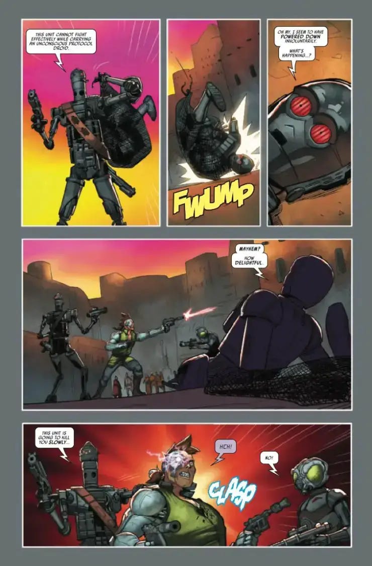 Marvel Preview: Star Wars: Dark Droids - D-Squad #3