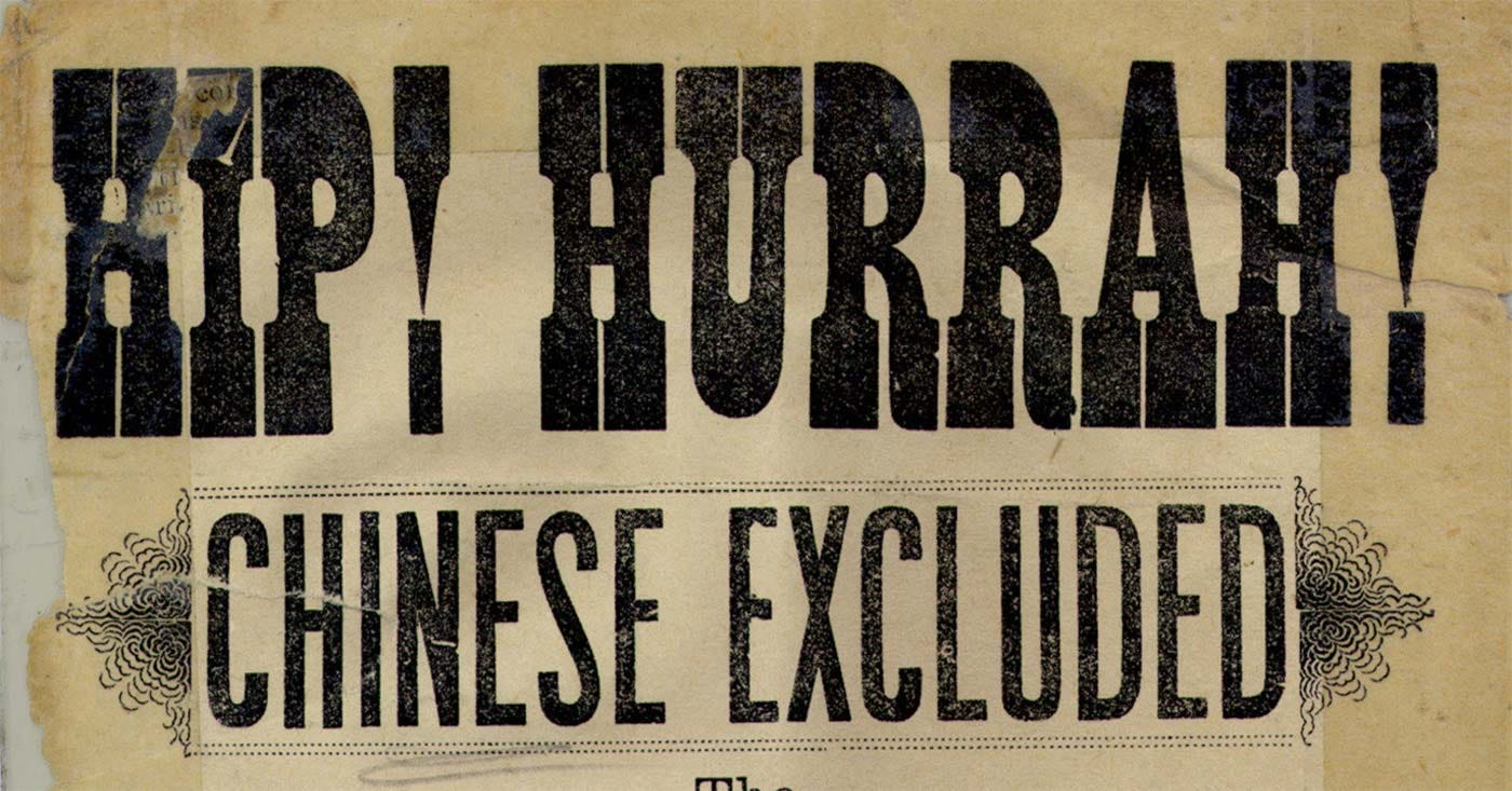 On May 06, 1882: Chinese Exclusion Act Signed into Law