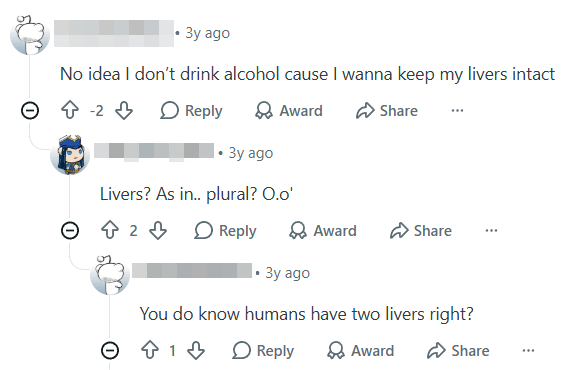 r/confidentlyincorrect - Holy crap, two livers! r/confidentlyincorrect - Holy crap, two livers!