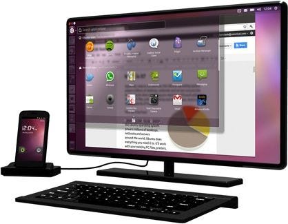Ubuntu escritorio móvil Ubuntu escritorio móvil