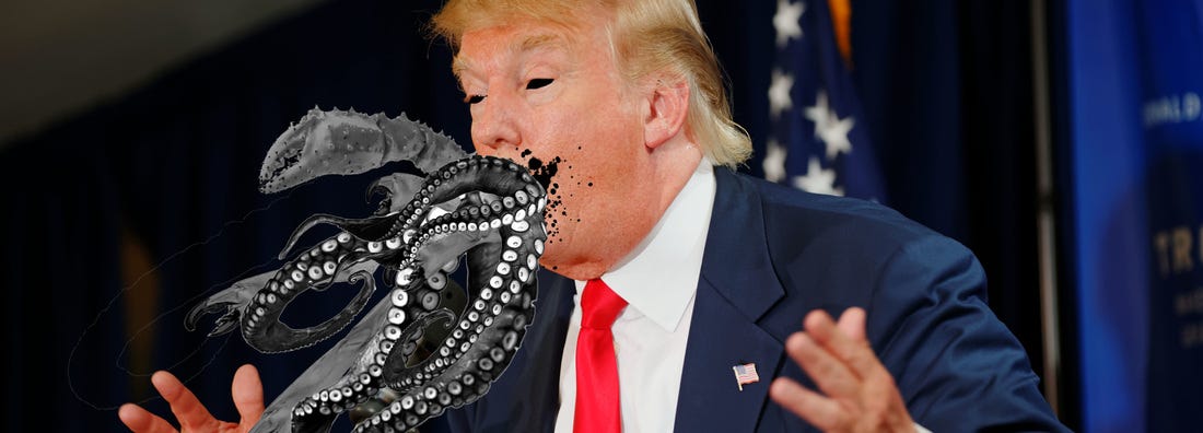 Donald Trump is the ultimate cosmic horror, according to America's favorite  erotica author | Vox