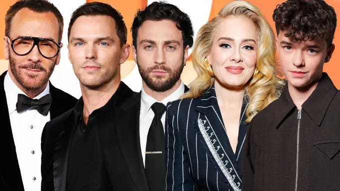 Tom Ford anuncia Cry to Heaven, filme com elenco liderado por Nicholas Hoult, Aaron Taylor-Johnson e Adele