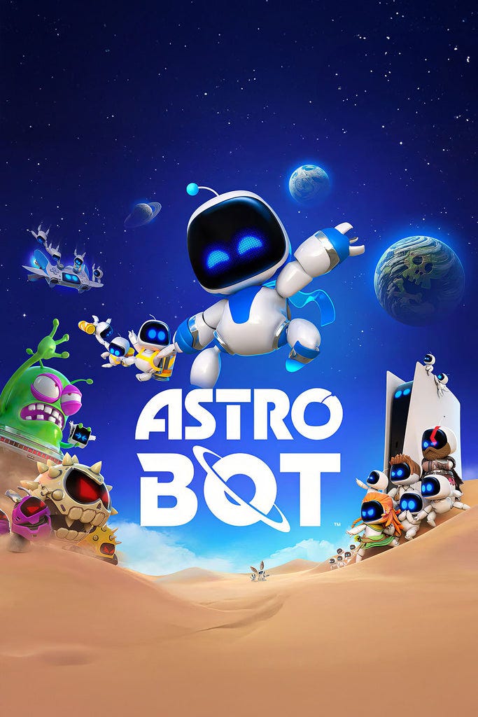 Astro Bot 2024 Poster