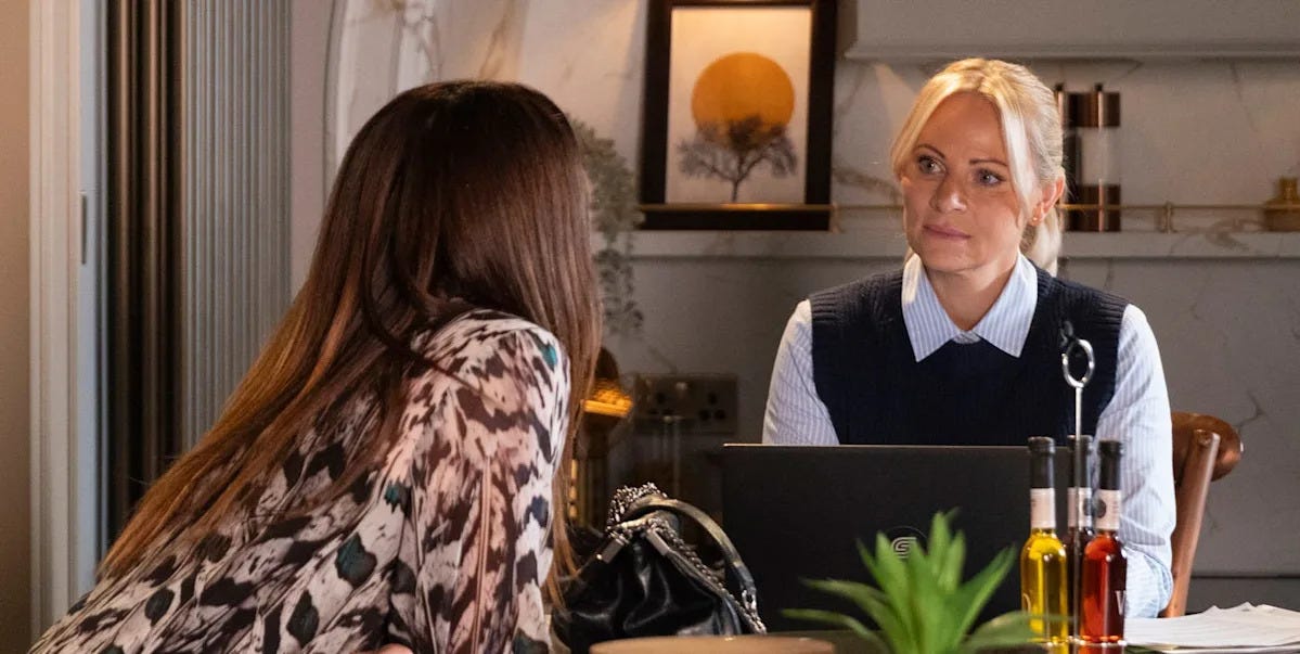 Coronation Street Lisa and carla Coronation Street Lisa and carla