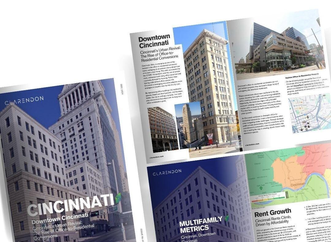 Downtown Cincinnati: Office Conversion Revival