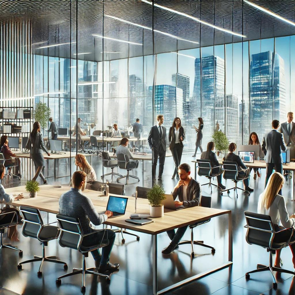 A group of people in a room with large windows

AI-generated content may be incorrect.