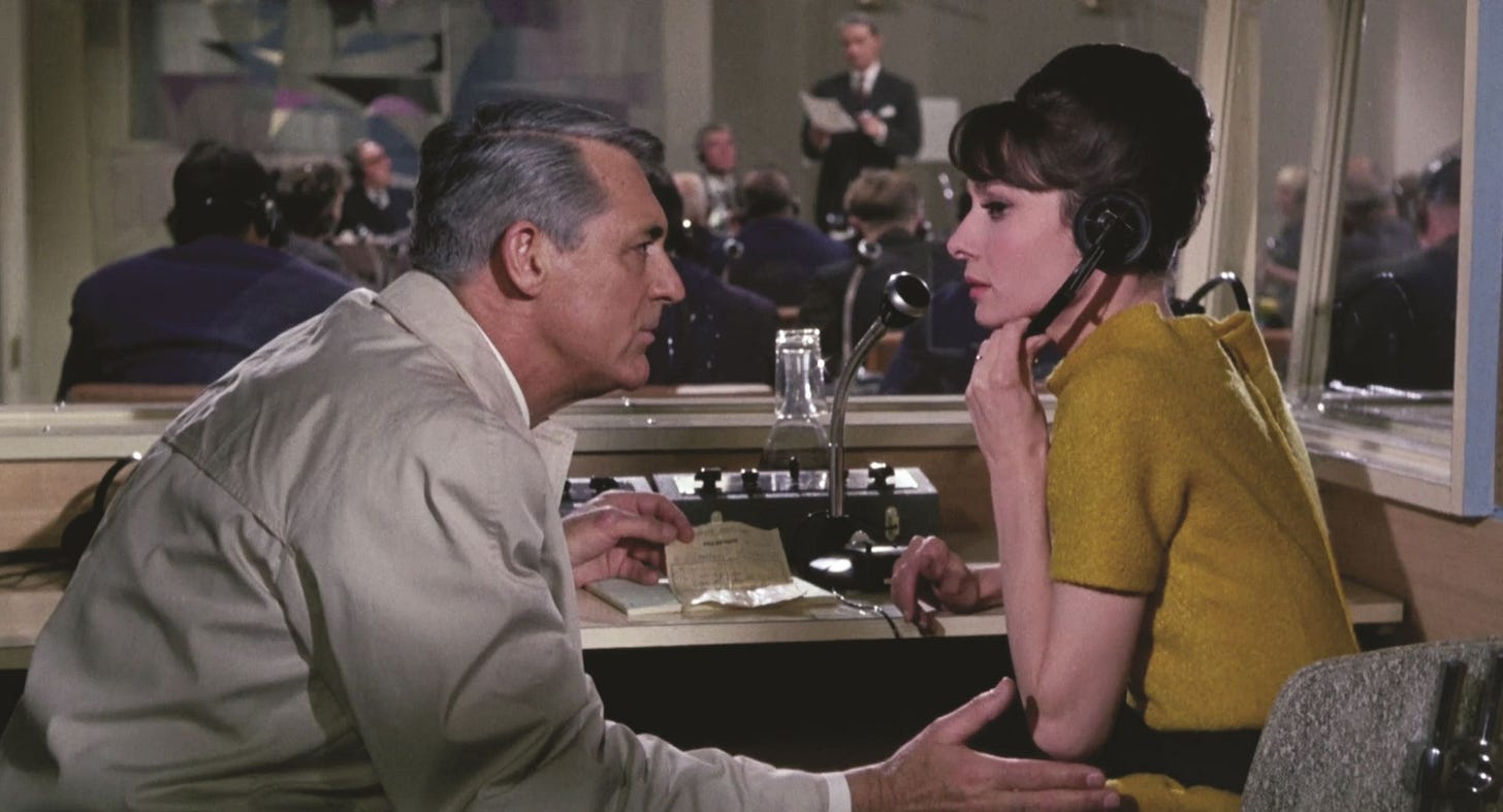 Charade: why Cary Grant wanted to change the love story with Audrey  Hepburn? - DashFUN