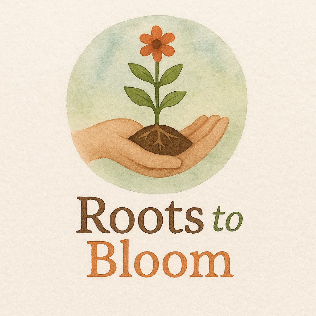 Roots to Bloom logo