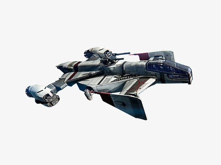 FOUR images of space vehicles from Star Citizen