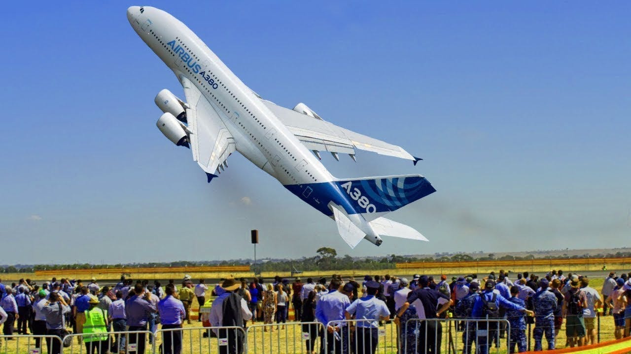 Top 5 Passenger plane extreme vertical takeoff - YouTube