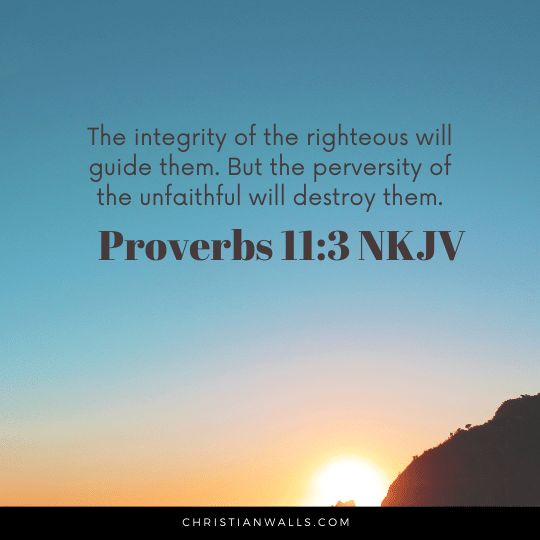 Proverbs 11:3 NKJV images pictures quotes Proverbs 11:3 NKJV images pictures quotes