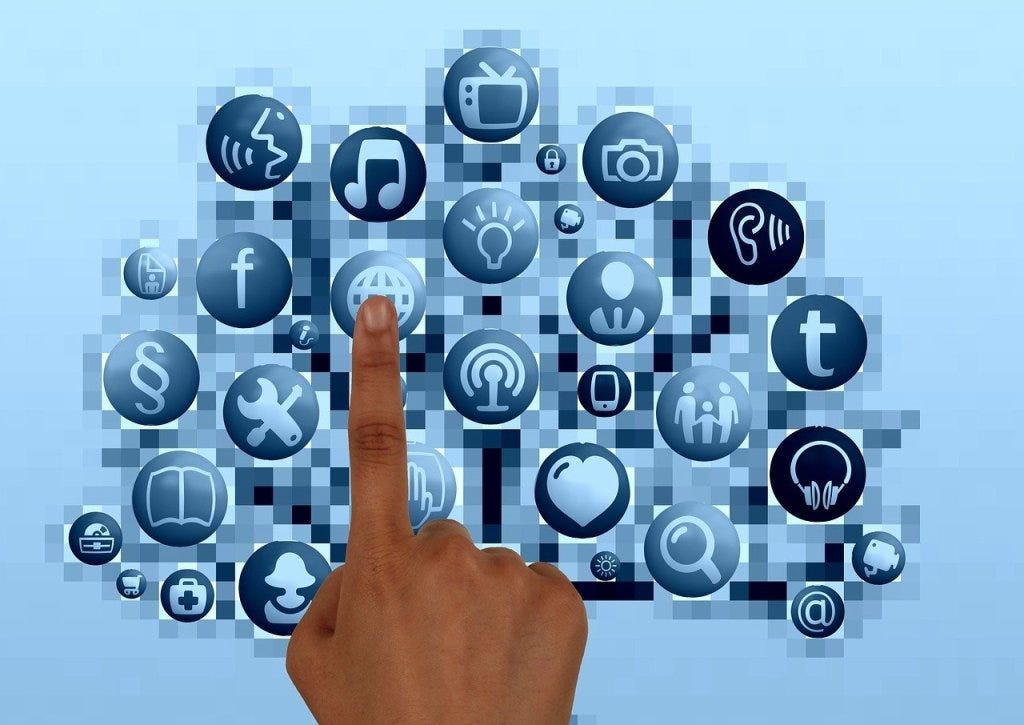 Digital apps saturation Digital apps saturation