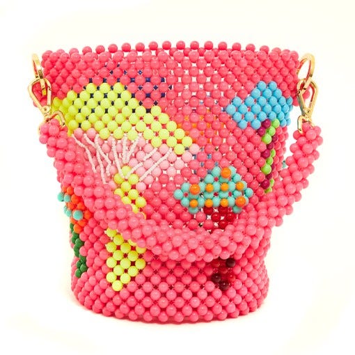 Bolsa Bucket Cogumelo 2 Pink