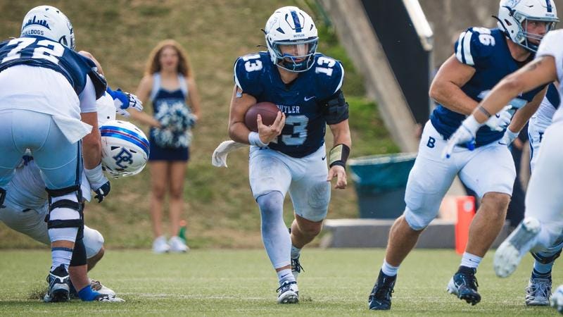 Reagan Andrew Has Career Day, Bulldogs Fall 31-25 to No. 23/24 Presbyterian - Butler University Athletics Reagan Andrew Has Career Day, Bulldogs Fall 31-25 to No. 23/24 Presbyterian - Butler University Athletics
