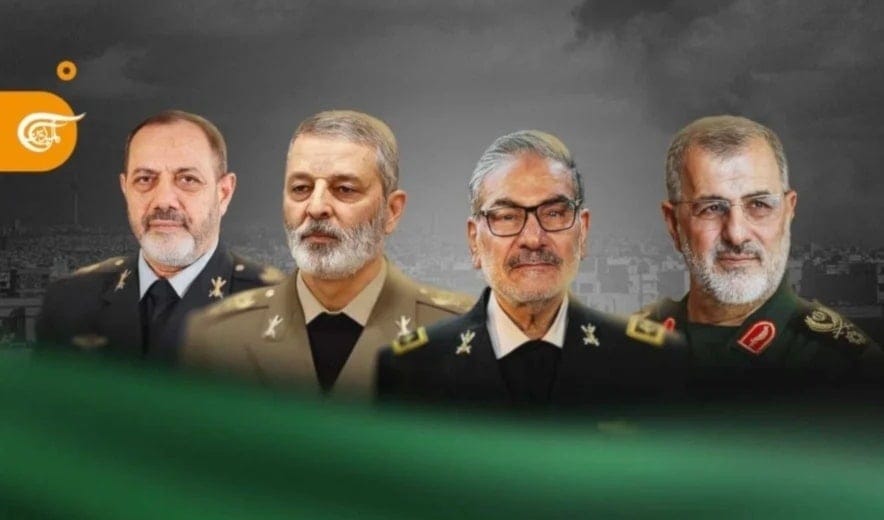 Top Iranian commanders, officials martyred in US-Israeli aggression Top Iranian commanders, officials martyred in US-Israeli aggression