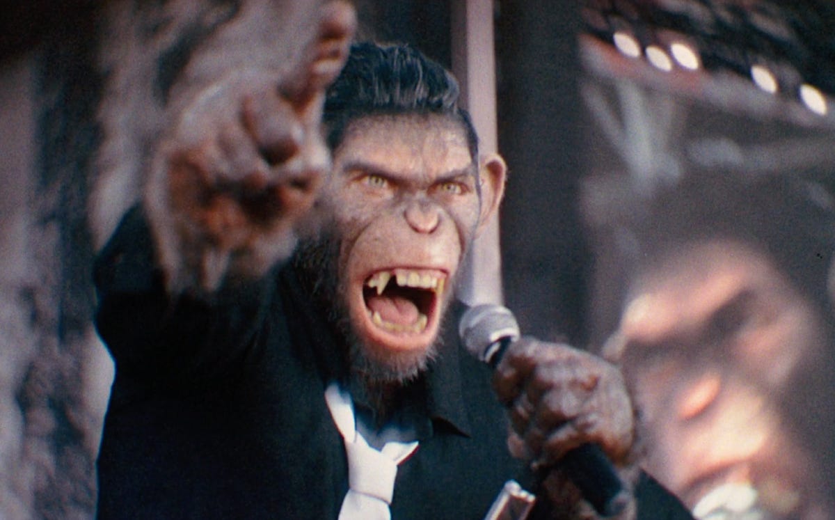 Why is Robbie Williams a monkey in biopic Better Man?