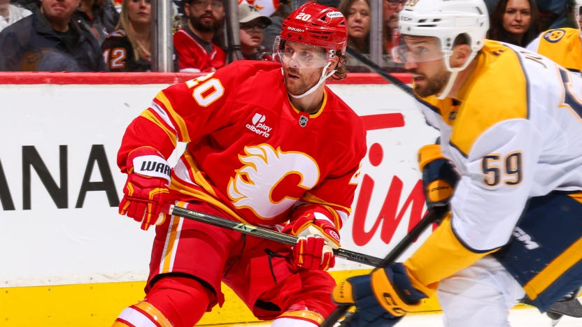 Flames forward Blake Coleman