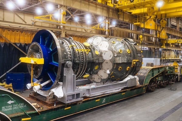 Why a Plane-Size Machine Could Foil a Race to Build Gas Power Plants - The New York Times Why a Plane-Size Machine Could Foil a Race to Build Gas Power Plants - The New York Times