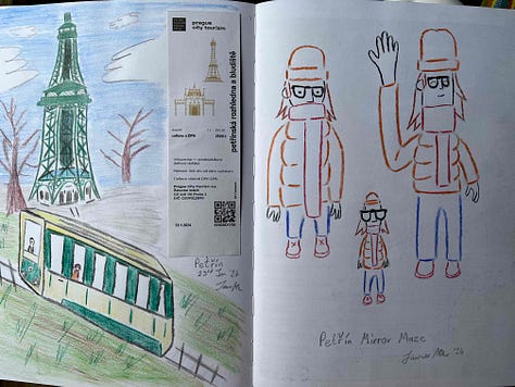 Photos from James' sketchbook