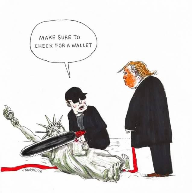 May be an illustration of 2 people, money and text that says 'MAKE SURE το CHECK FOR A WALLET JDUQUETTE'