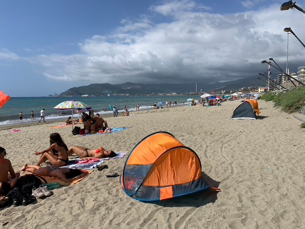 I recently embarked on a two-day “vacation” to Savona and Genoa Quinto al Mare.